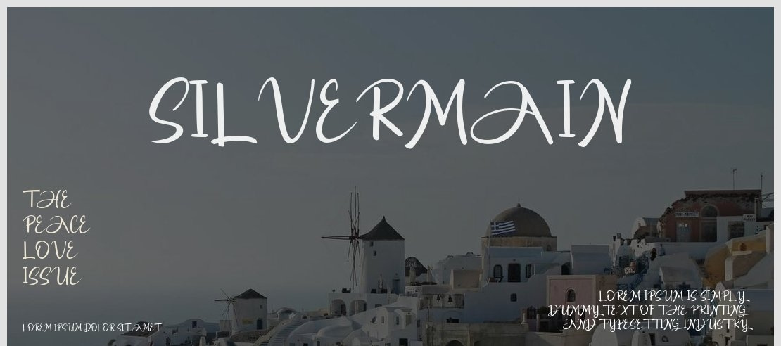 Silvermain Font