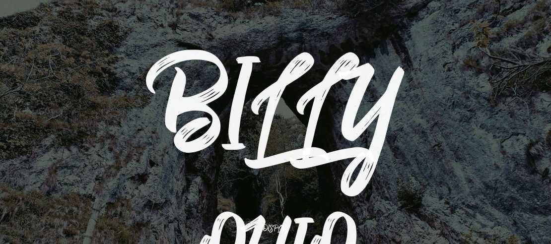 Billy Ohio Font Family