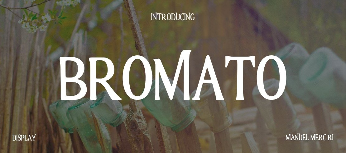 Bromato Font