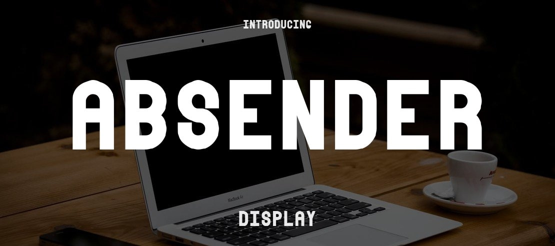 absender Font