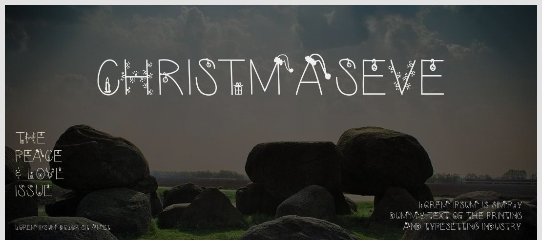 ChristmasEve Font