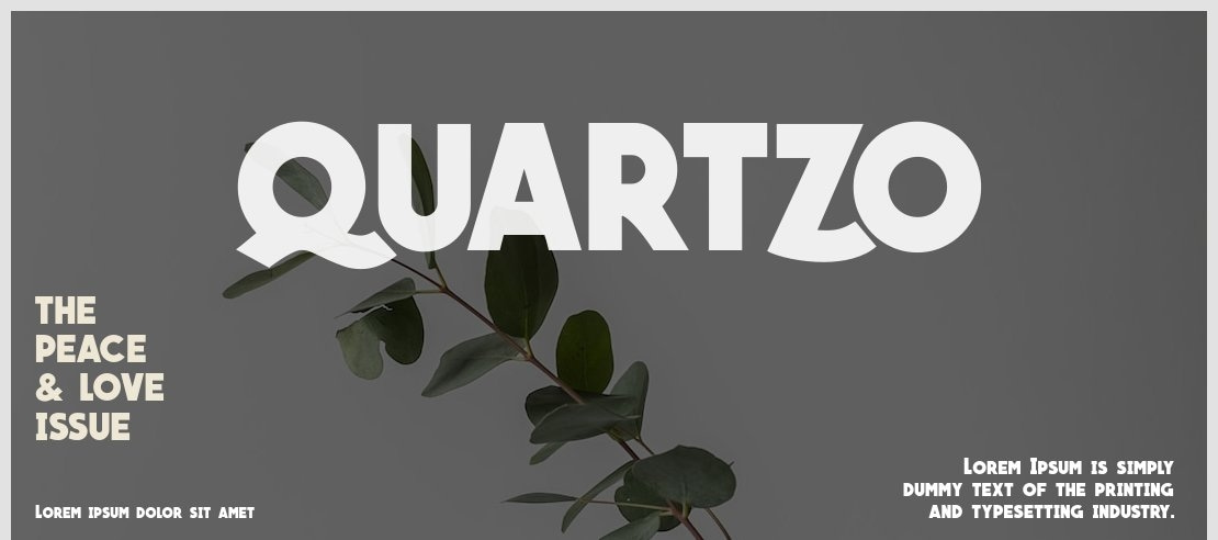 QUARTZO Font Family