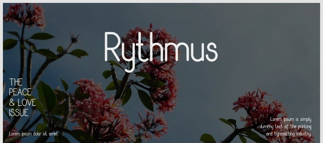 Rythmus Font