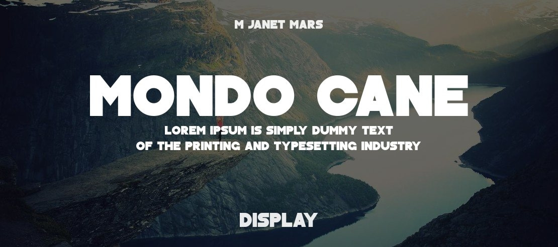 Mondo Cane Font