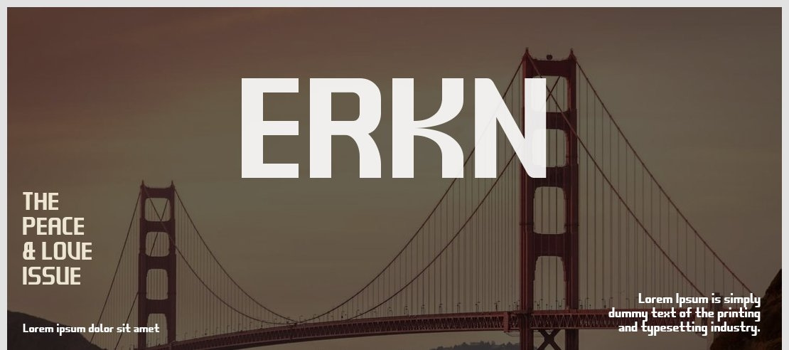 ERKN Font