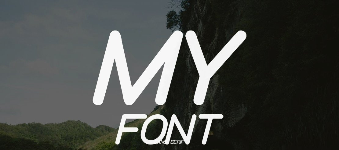 my font