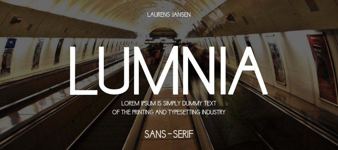 Lumnia Font Family