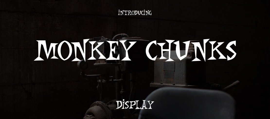 Monkey Chunks Font