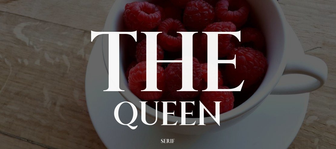 The Queen Font