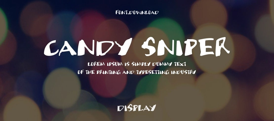 Candy Sniper Font