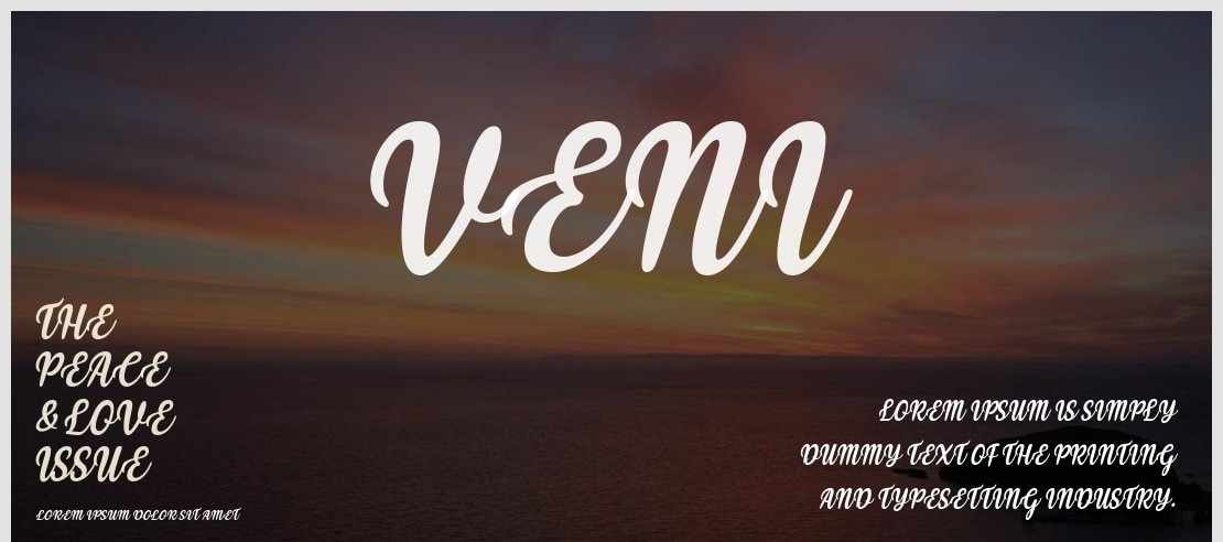 Veni Font