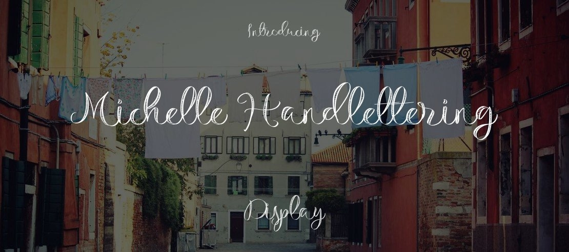 Michelle Handlettering Font Family