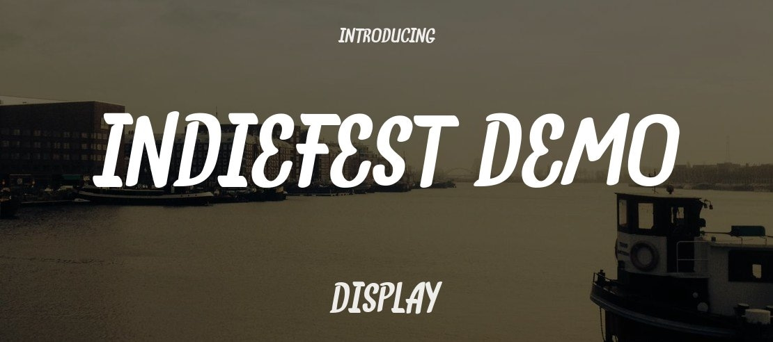 INDIEFEST Demo Font