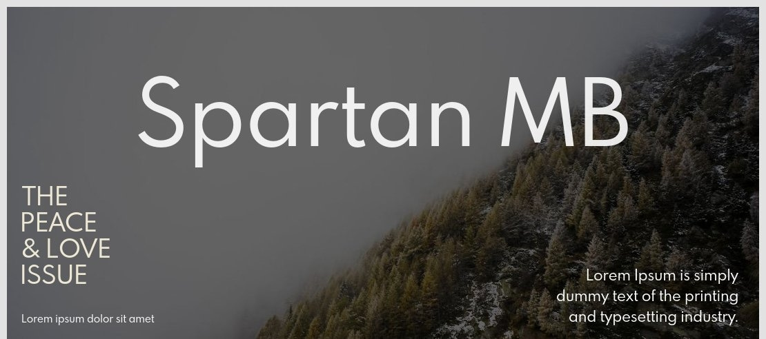 Spartan MB Font Family