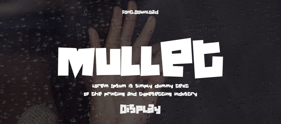 Mullet Font