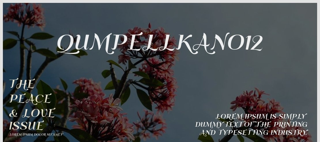 QumpellkaNo12 Font