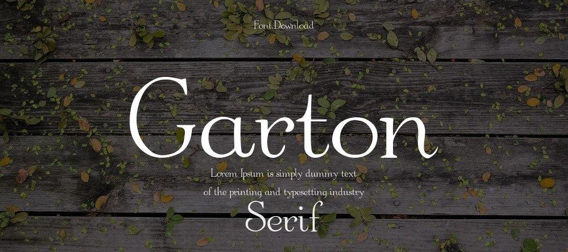 Garton Font