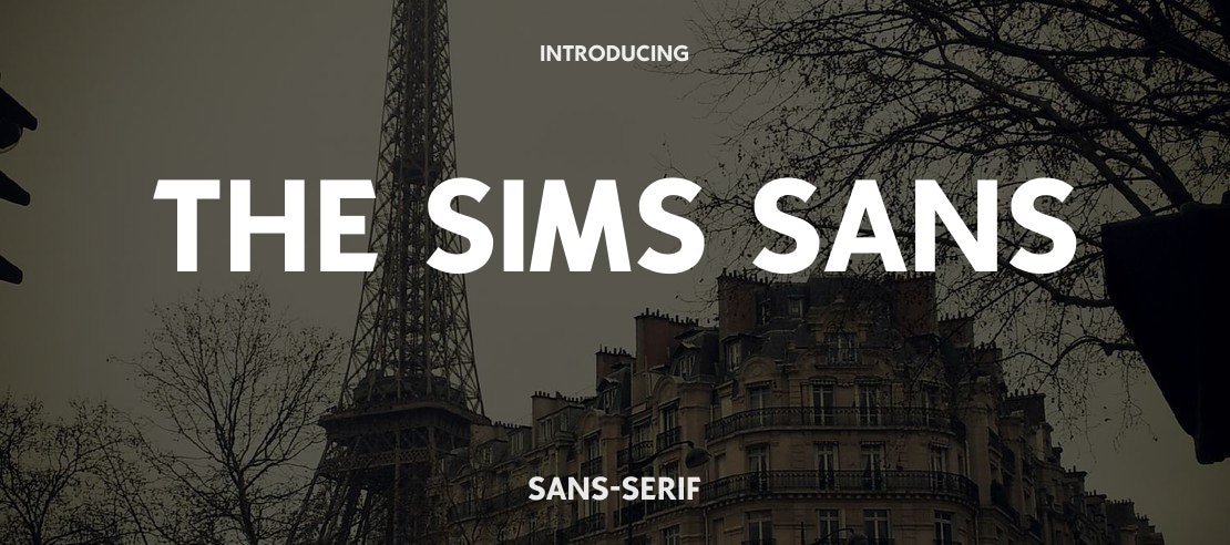 The Sims Sans Font Family