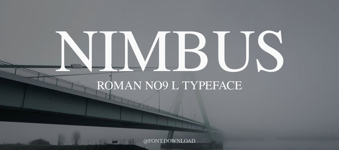 Nimbus Roman No9 L Font Family