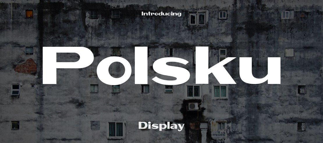 Polsku Font