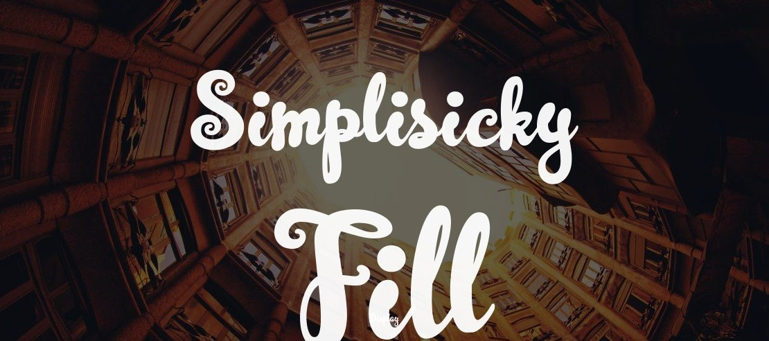 Simplisicky Fill Font Family