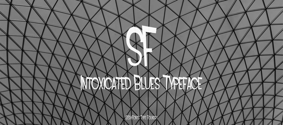 SF Intoxicated Blues Font Family