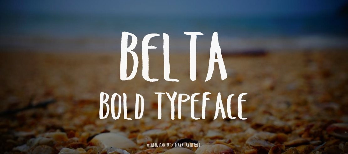 Belta Bold Font Family