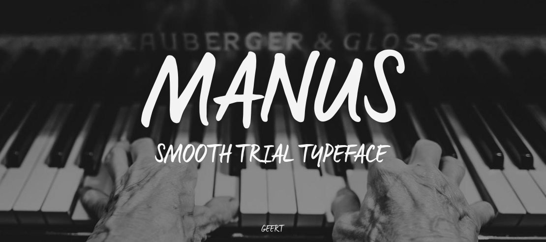 Manus Smooth_TRIAL Font Family