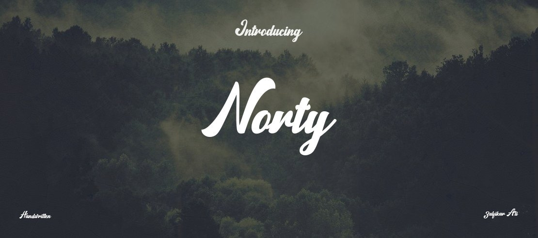 Norty Font Family