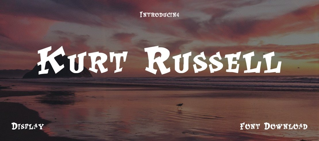 Kurt Russell Font