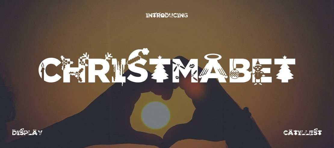 Christmabet Font