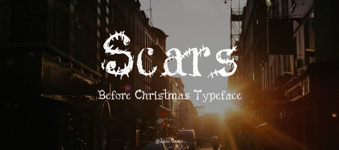 Scars Before Christmas Font