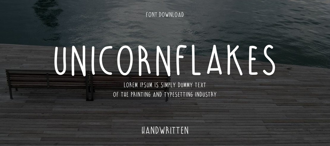 UnicornFlakes Font