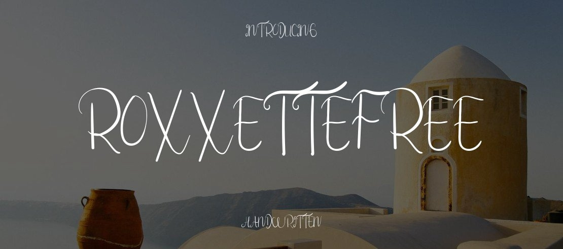Roxxettefree Font