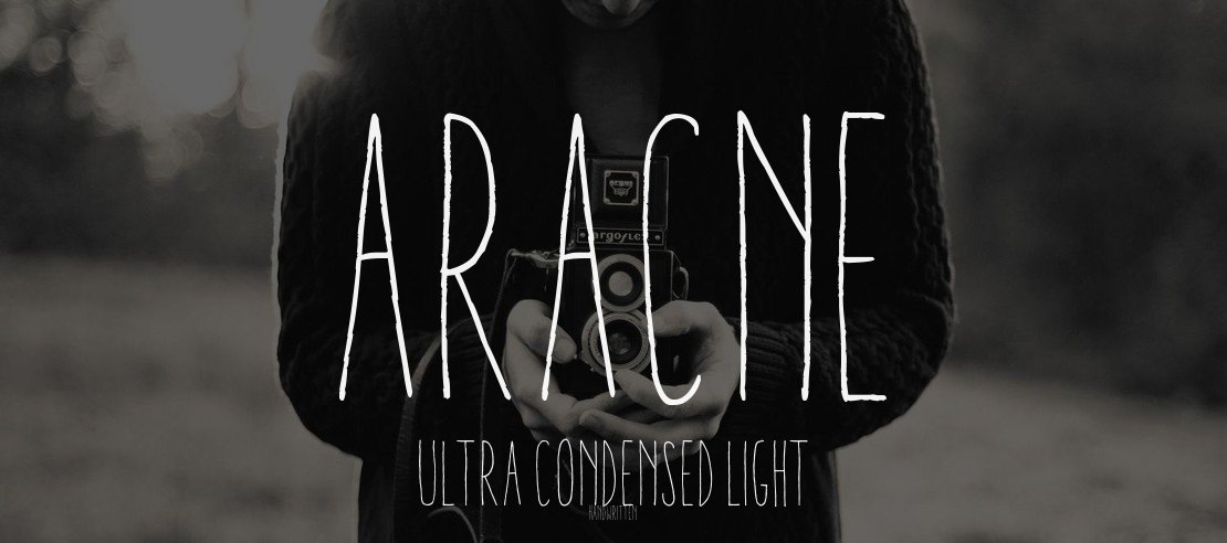 Aracne Ultra Condensed Light Font Family