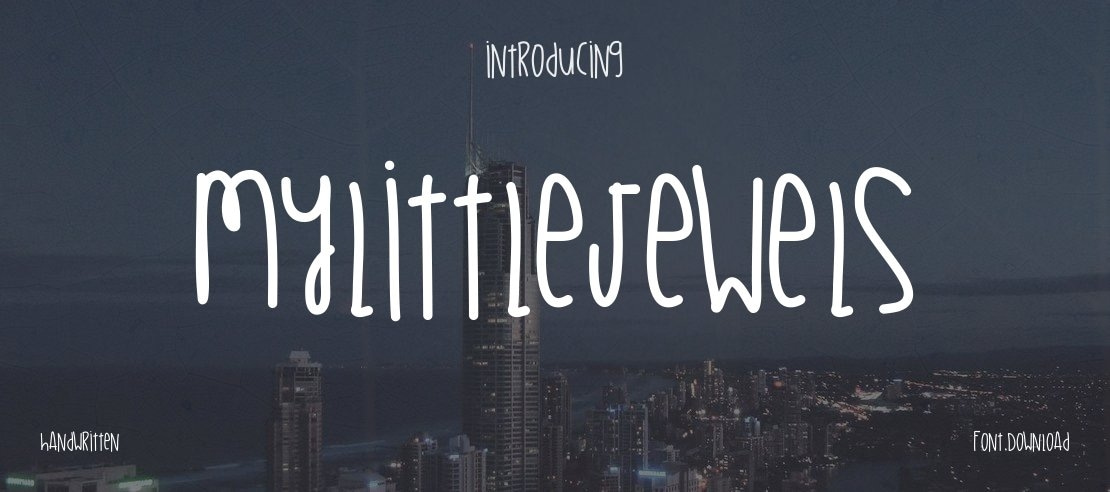 MyLittleJewels Font