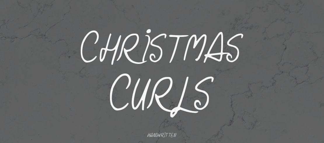 Christmas Curls Font Family