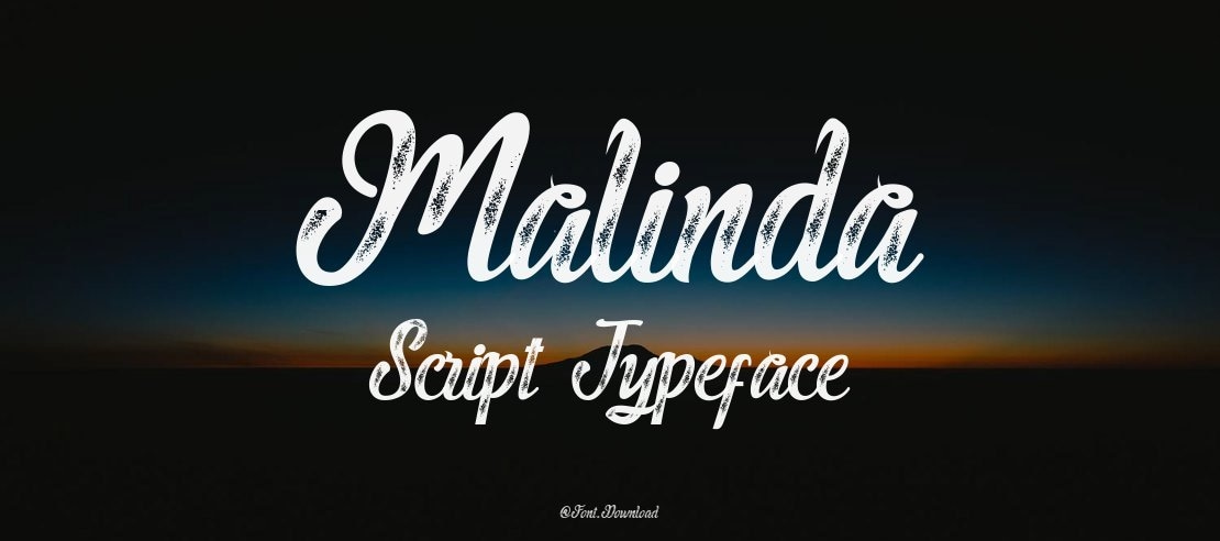 Malinda Script Font