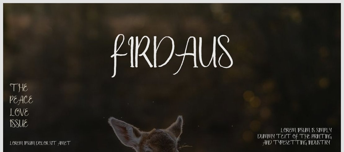 Firdaus Font Family