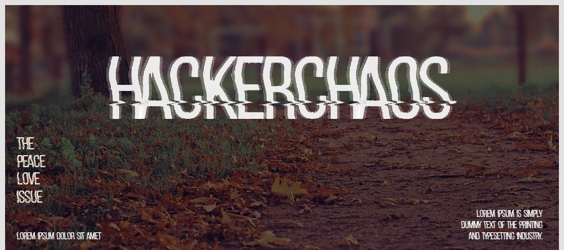 hackerchaos Font