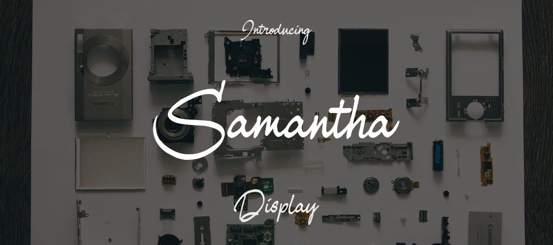 Samantha Font Family