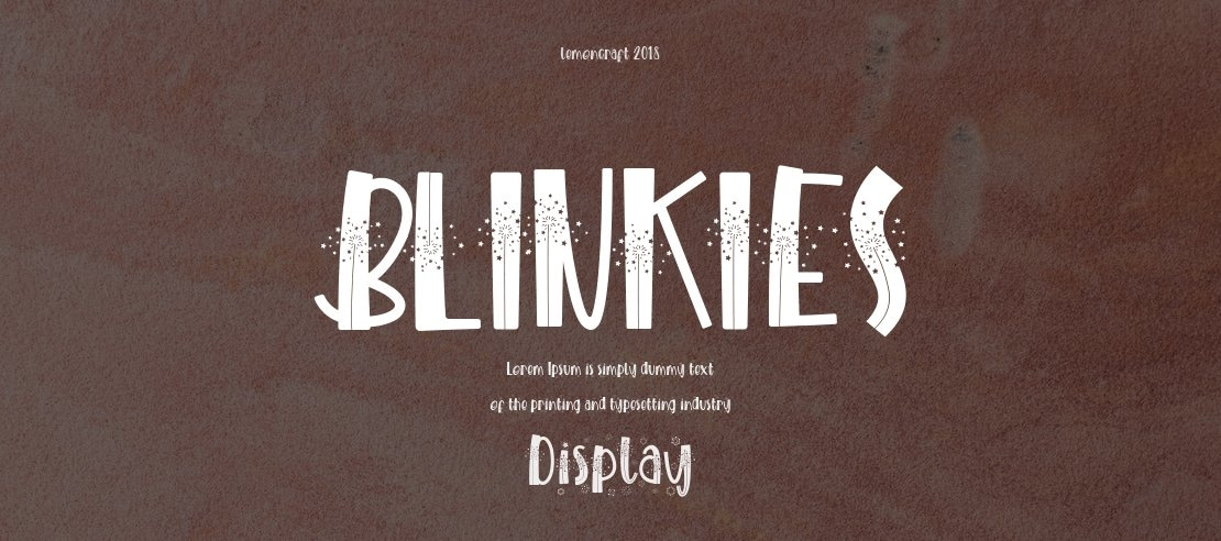 BLINKIES Font