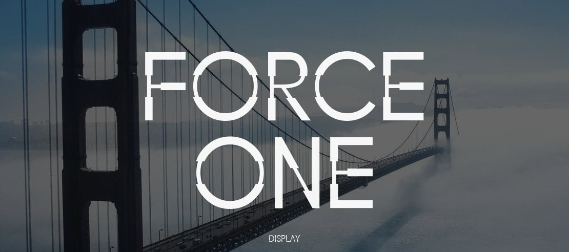 Force One Font Family