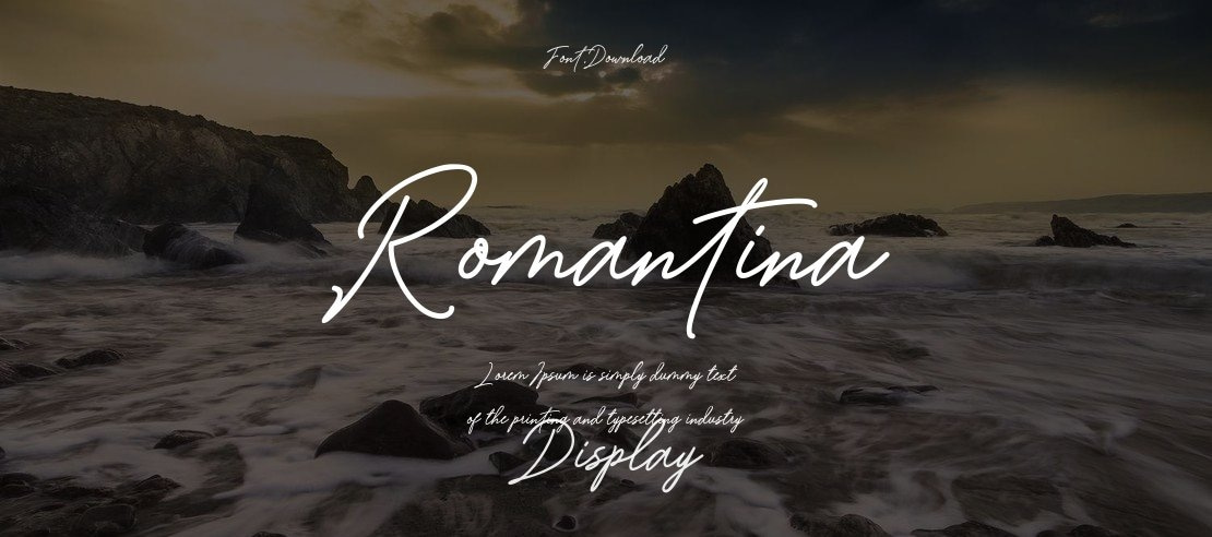 Romantina Font