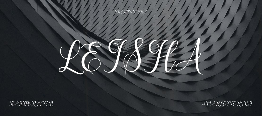 leisha Font Family