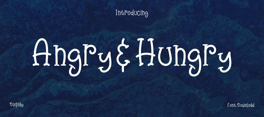 Angry&Hungry Font