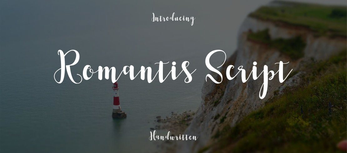 Romantis Script Font