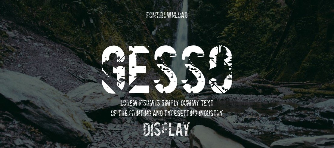 Gesso Font