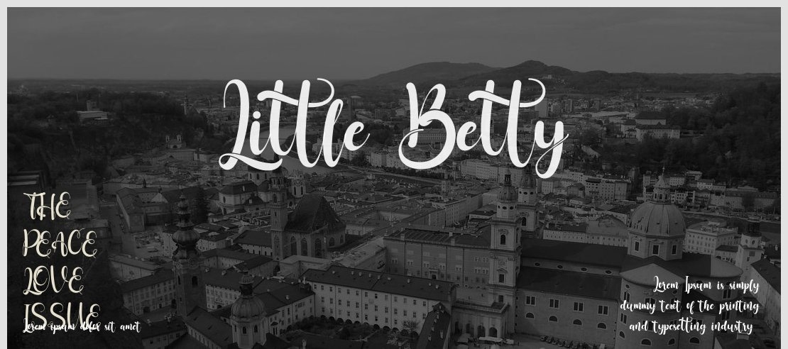 Little Betty Font