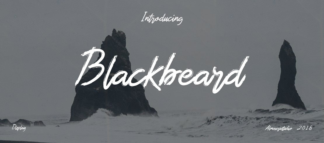 Blackbeard Font